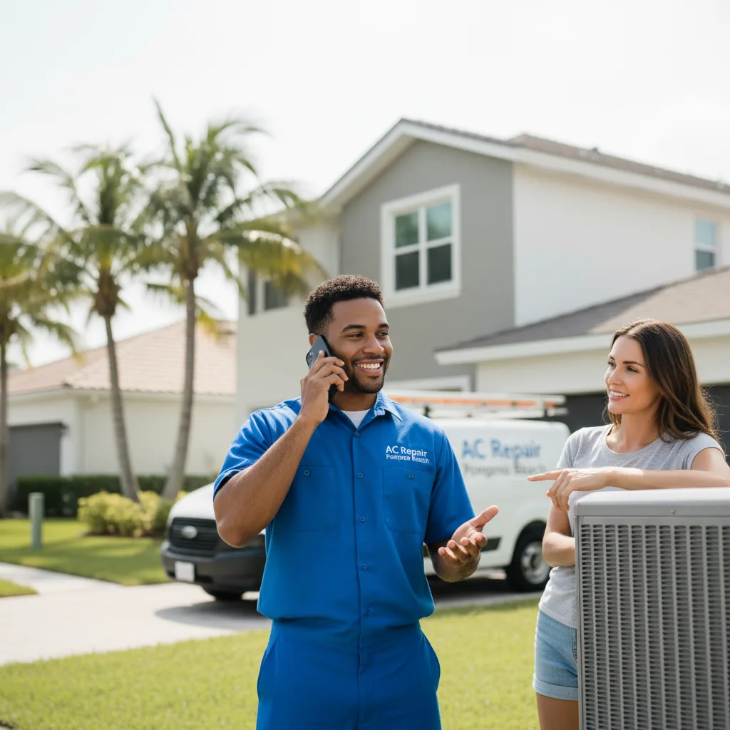 AC Repair Pompano Beach customer support in Sterling